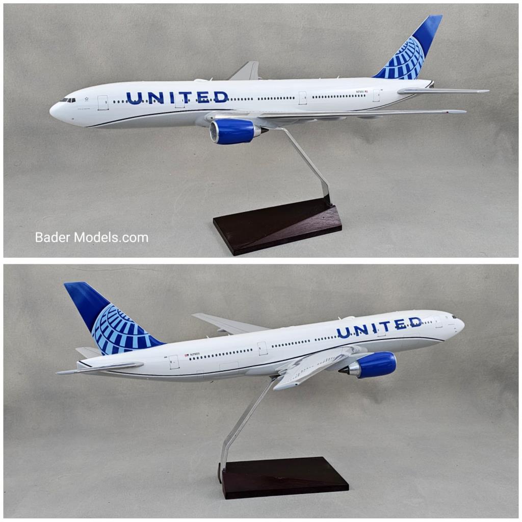 United - B777-200 - (1:72)